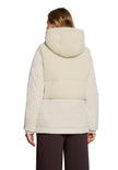 Steppjacke - Fake Fur Besatz