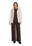 Steppjacke - Fake Fur Besatz