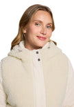 Steppjacke - Fake Fur Besatz