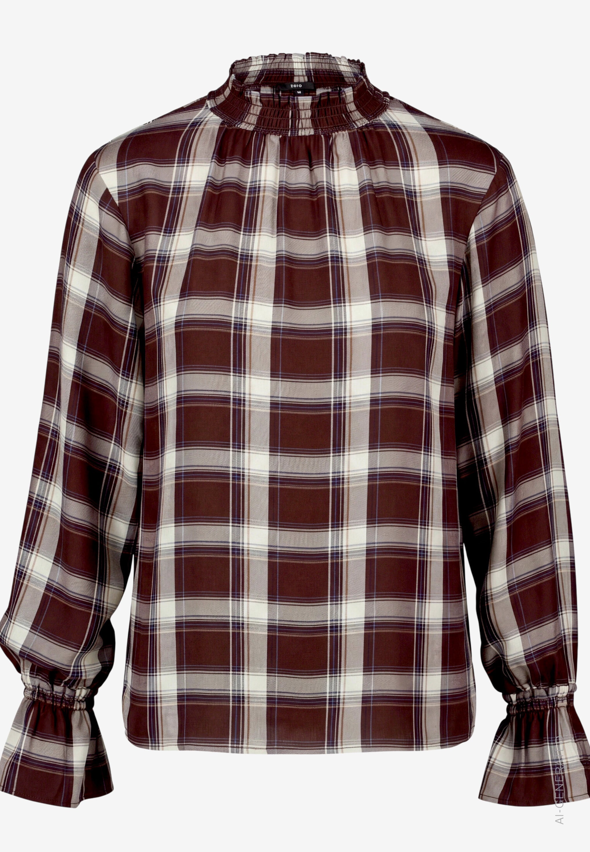 Bluse - Stehkragen