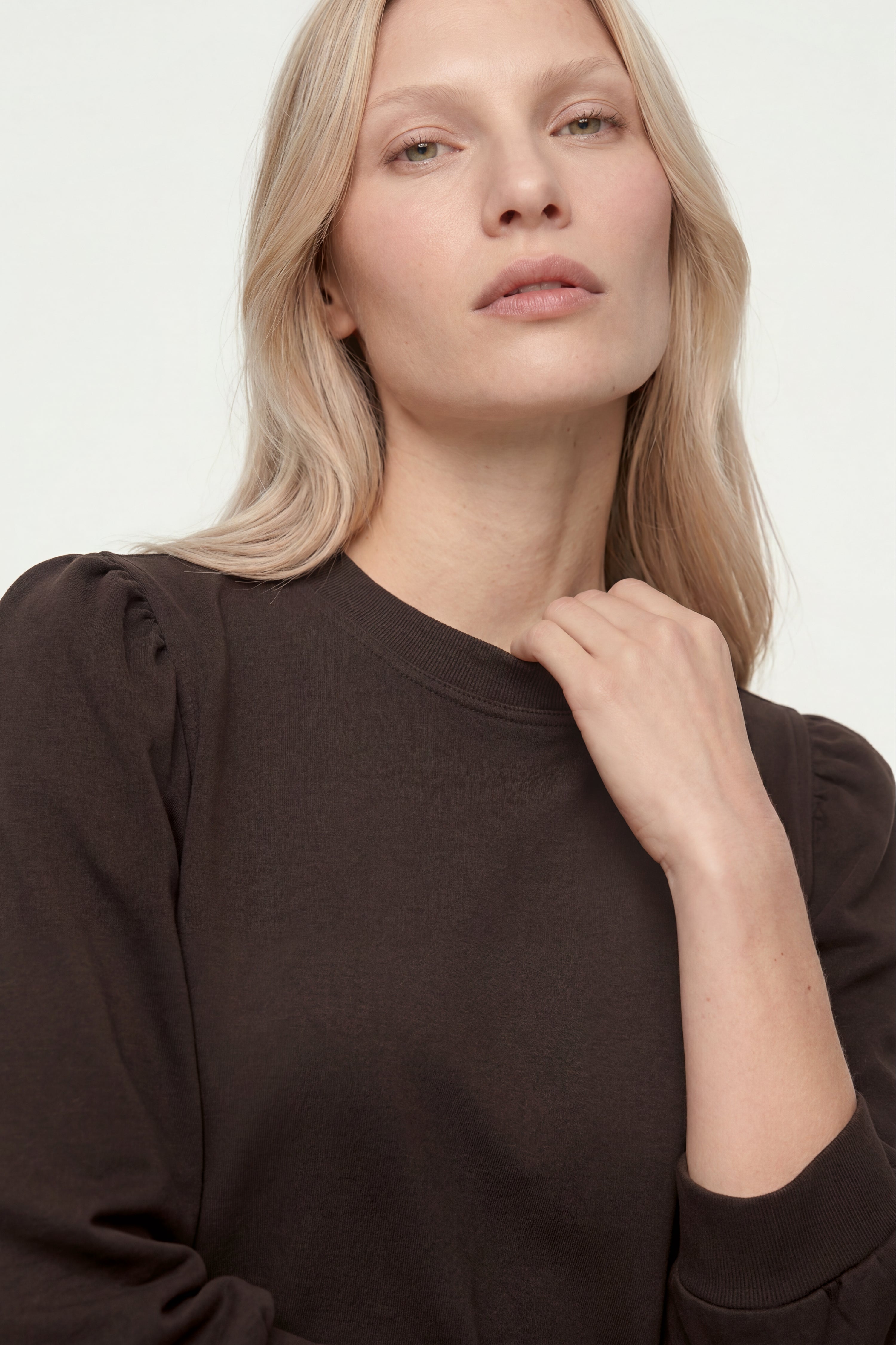 Sweatshirt - Puffärmel