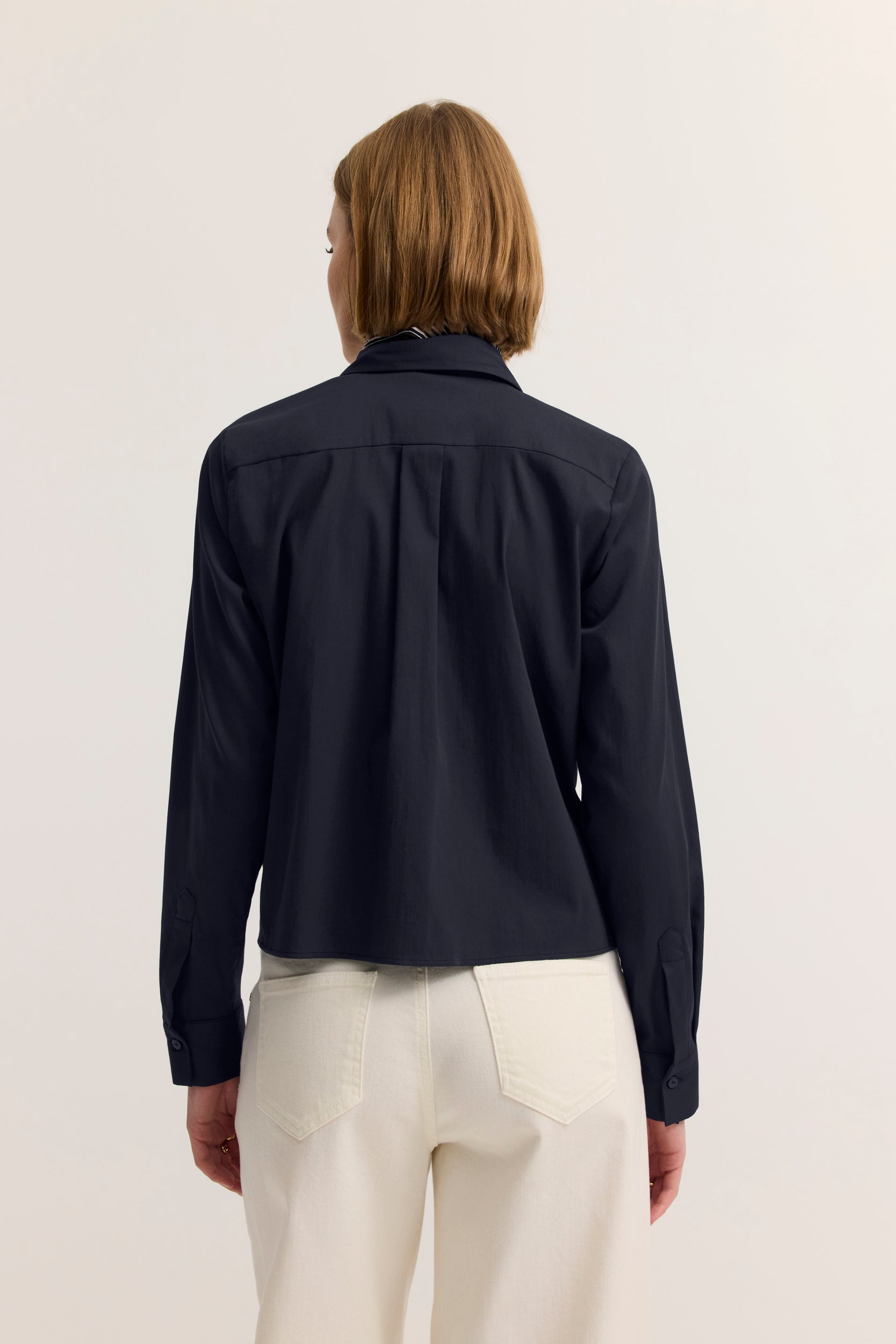 Hemdbluse - Cropped