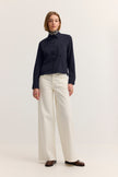 Hemdbluse - Cropped