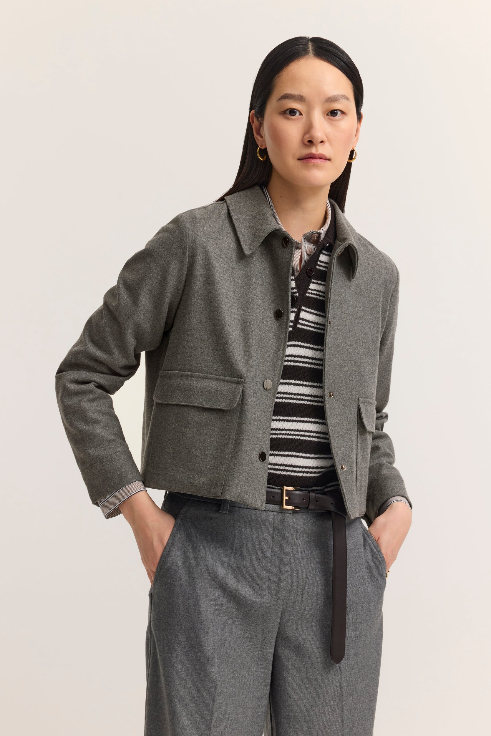 Jacke - Melange