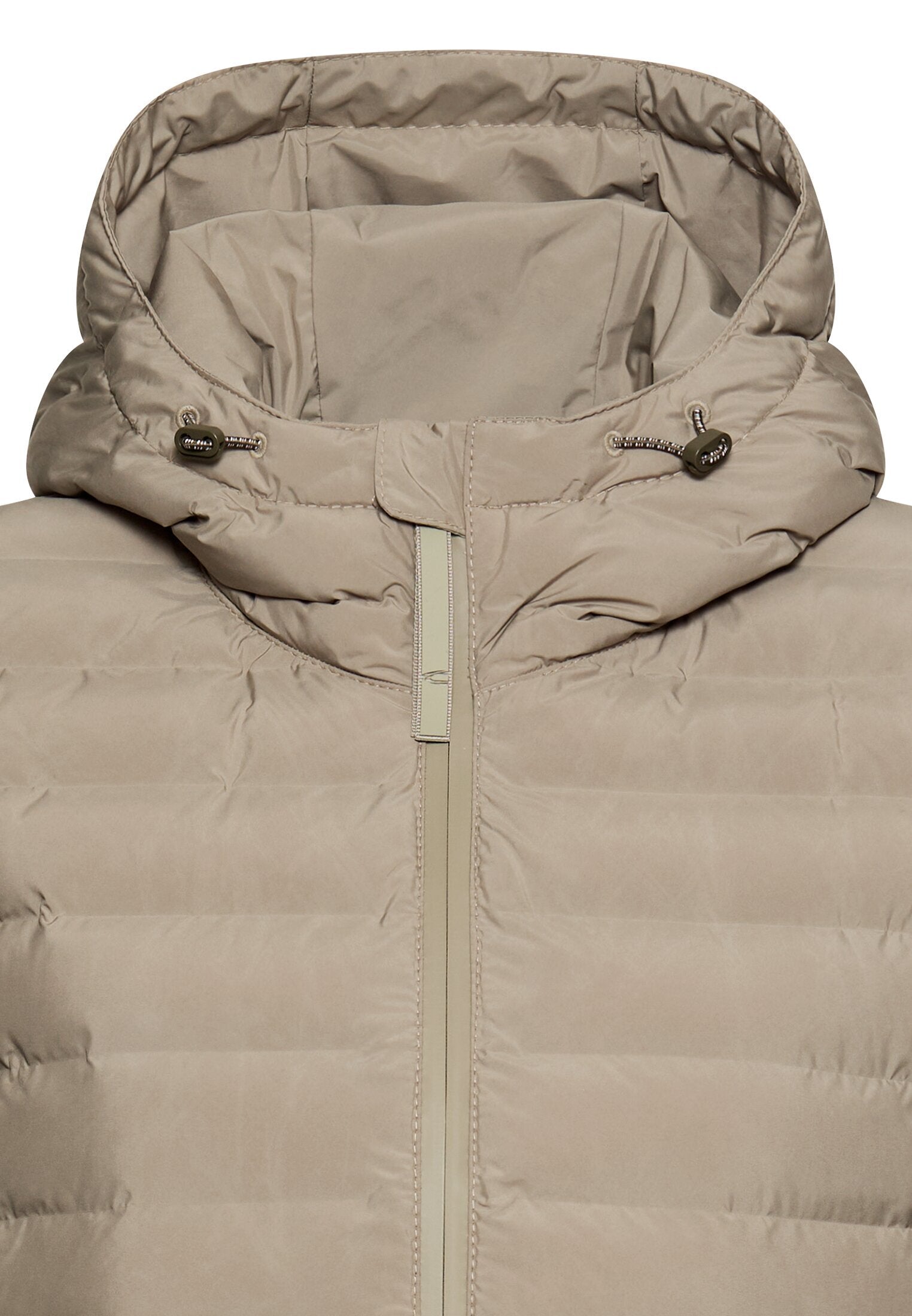 Steppjacke - Kapuze