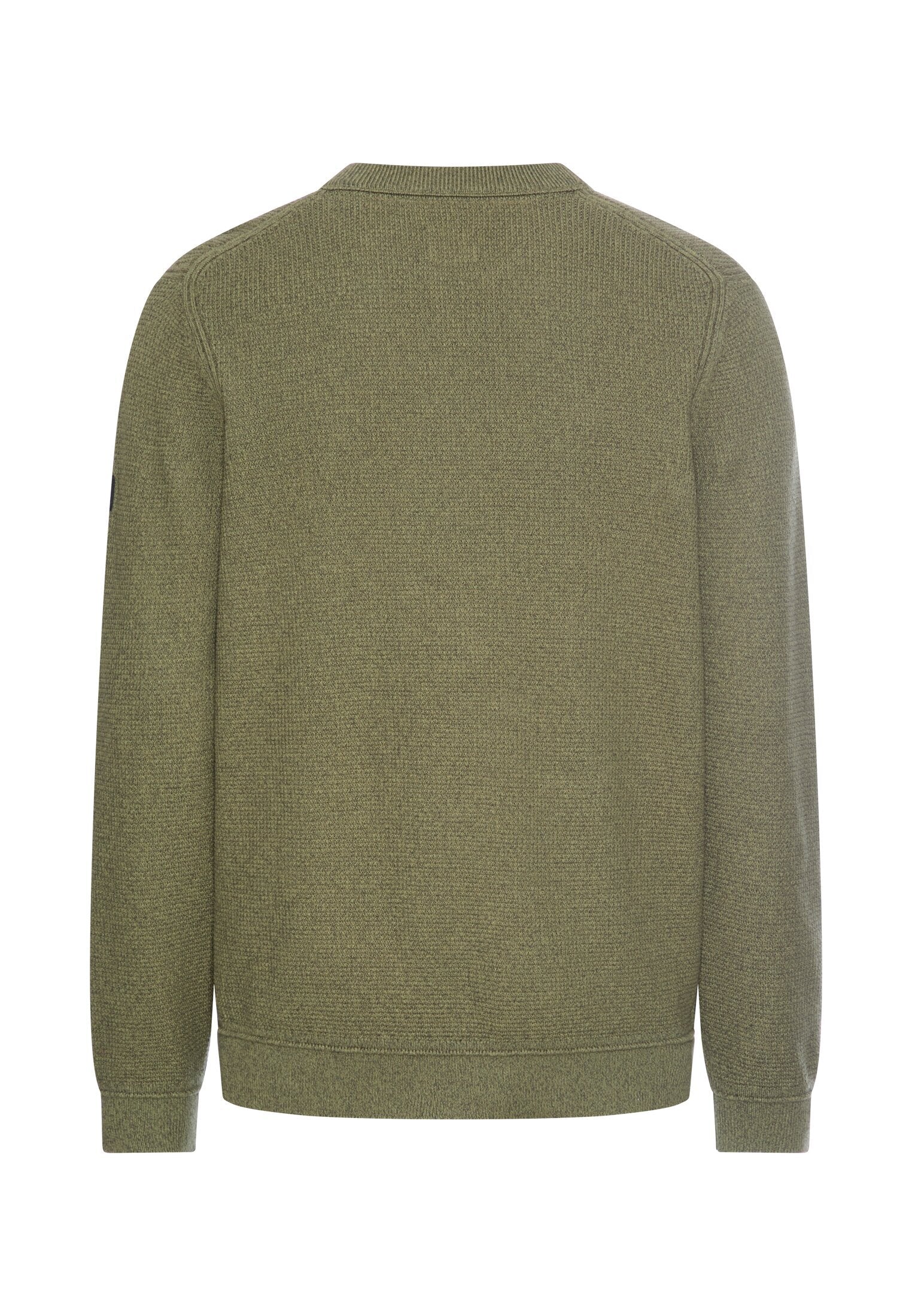 Strickpullover - Brusttasche