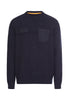 Strickpullover mit Brusttasche