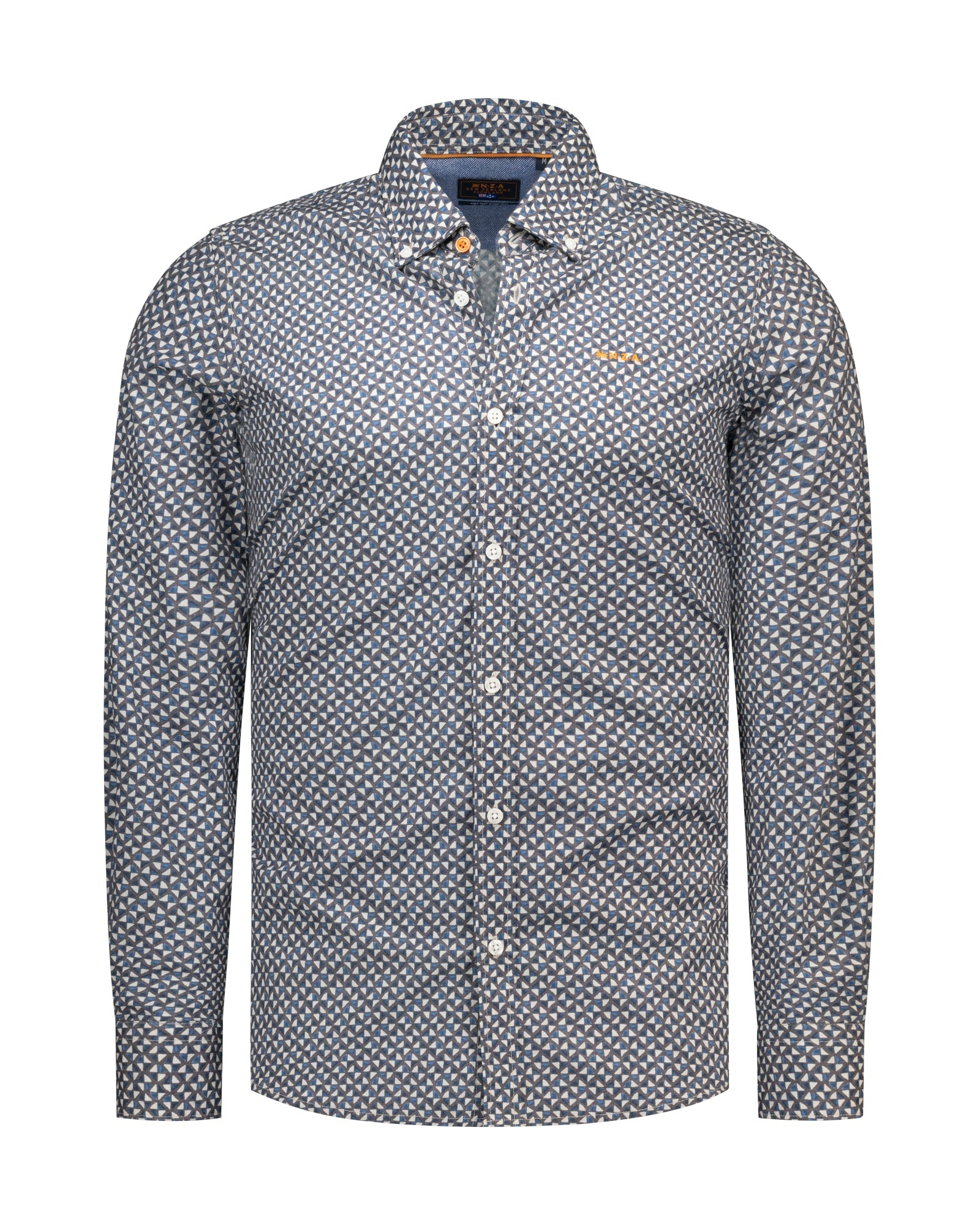 Langarmhemd - Allover Print