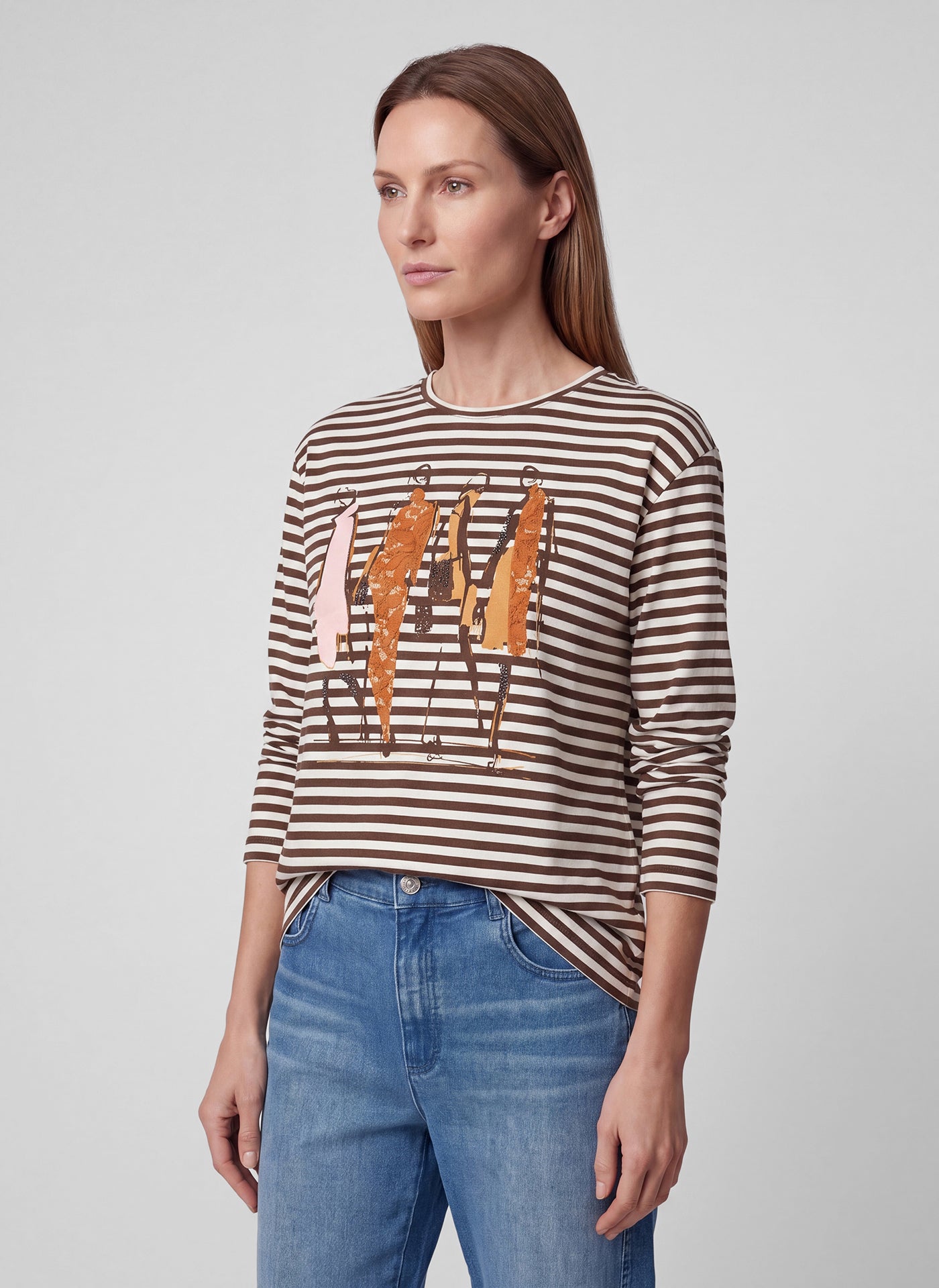 Langarmshirt - Via Milano