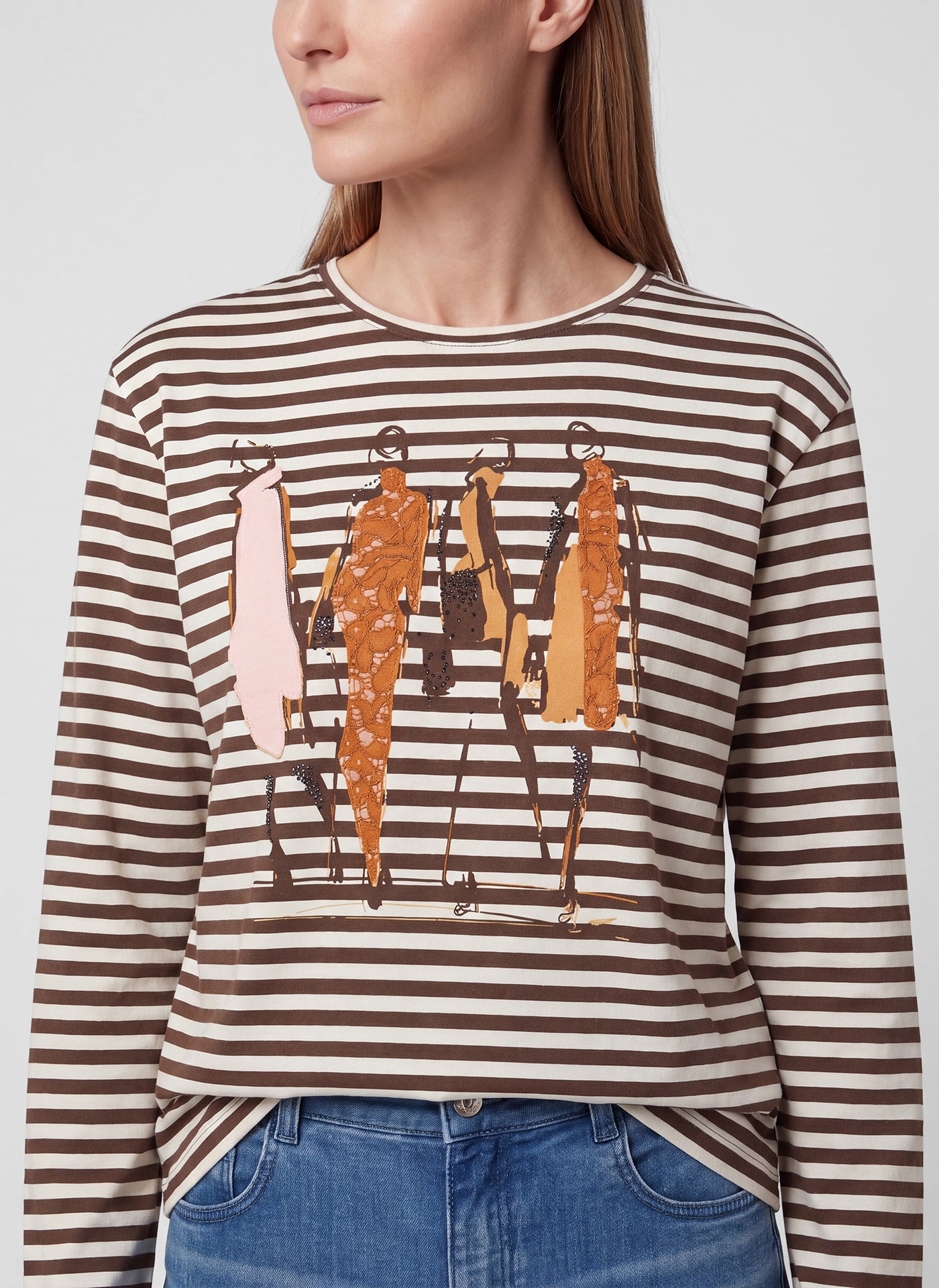 Langarmshirt - Via Milano