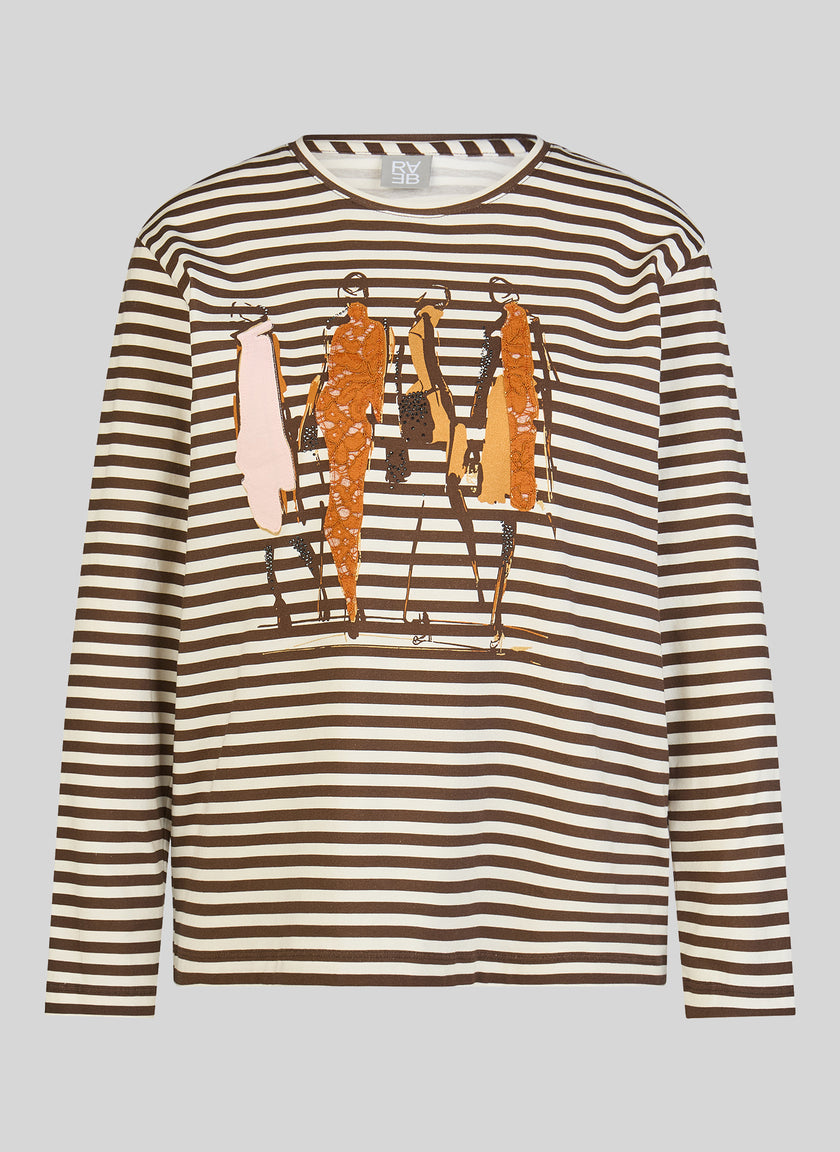 Langarmshirt - Via Milano