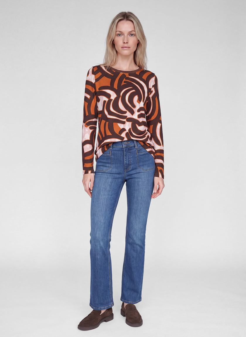 Langarmshirt - Via Milano