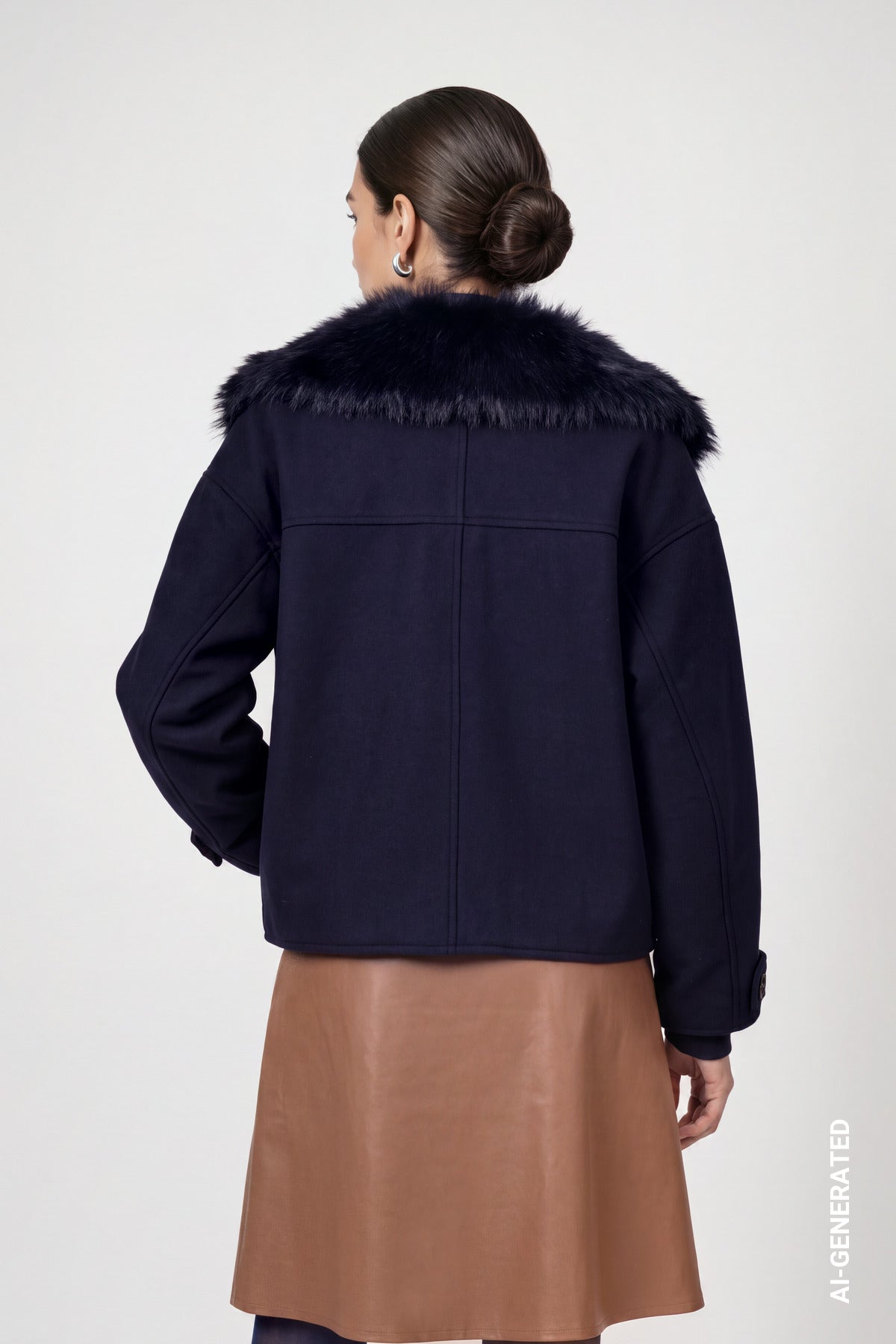Jacke - Wolloptik