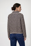 Strickpullover - Fischgratmuster