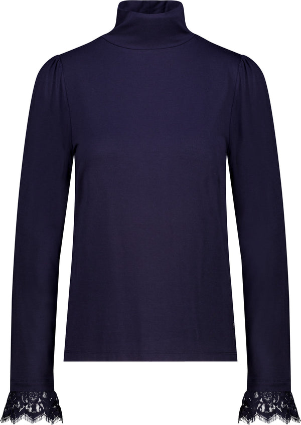 Rollkragenshirt - Spitze