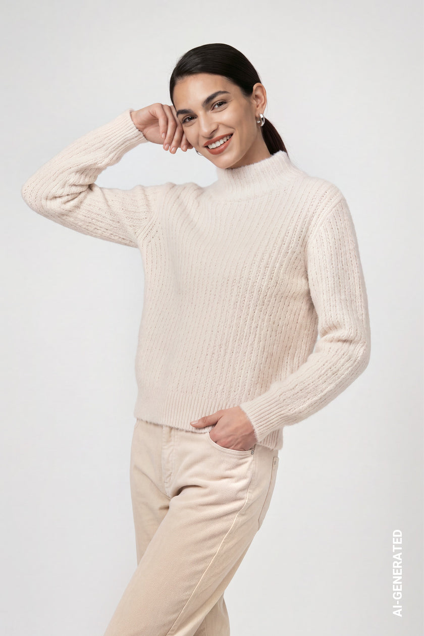 Strickpullover - Struktur