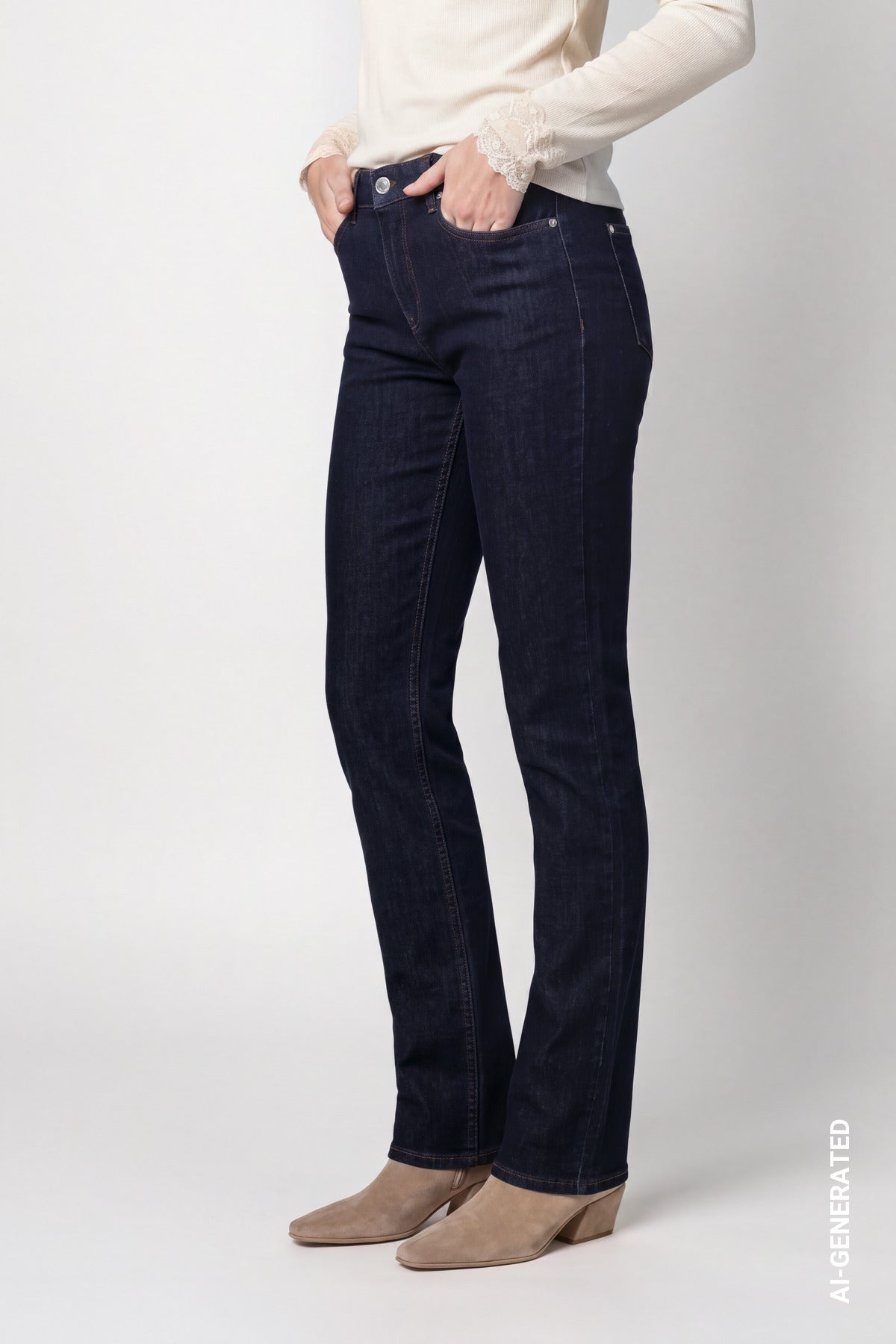 Jeans - Straight-leg