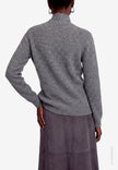 Strickpullover  - Stehkragen