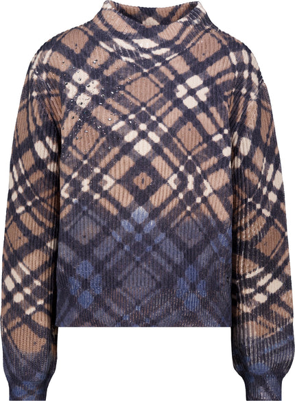 ONLINE EXKLUSIV - Strickpullover - Karo-Muster