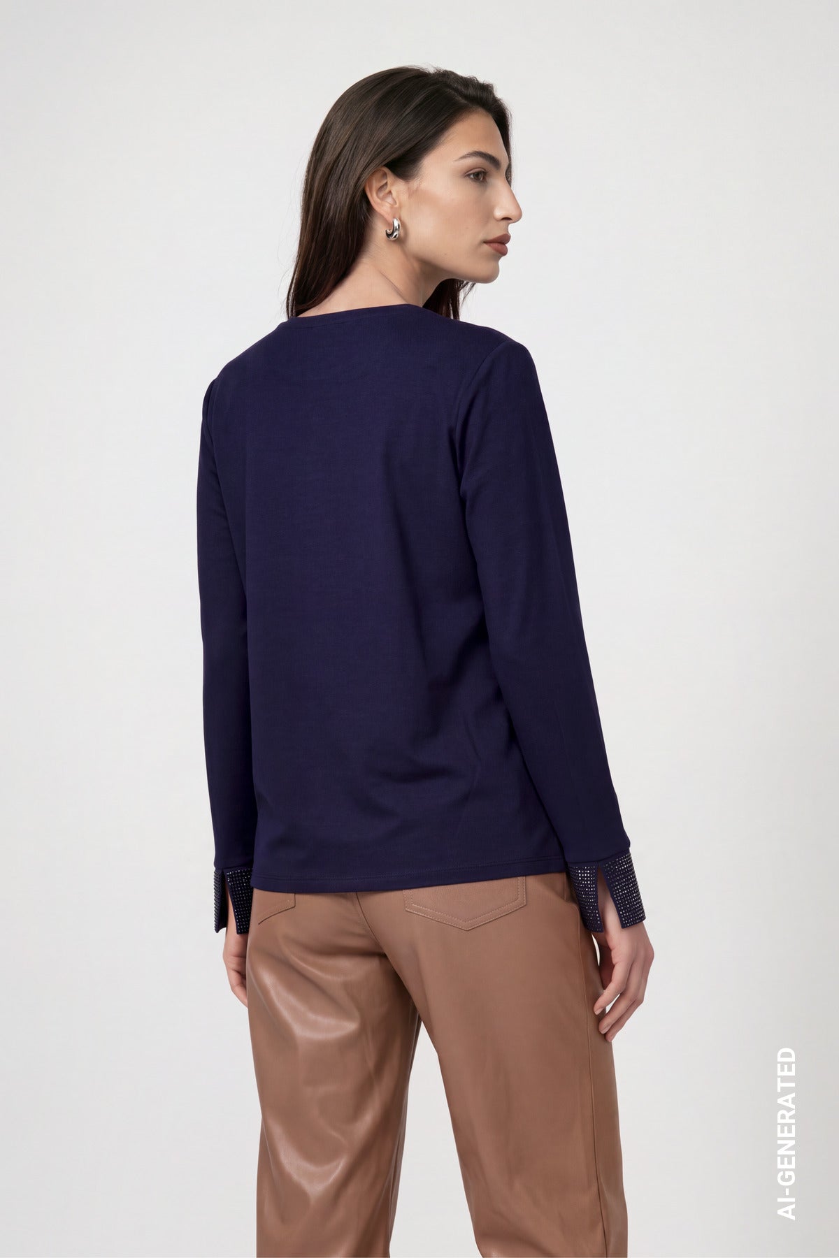ONLINE EXKLUSIV - Shirtbluse - Strasssteinen