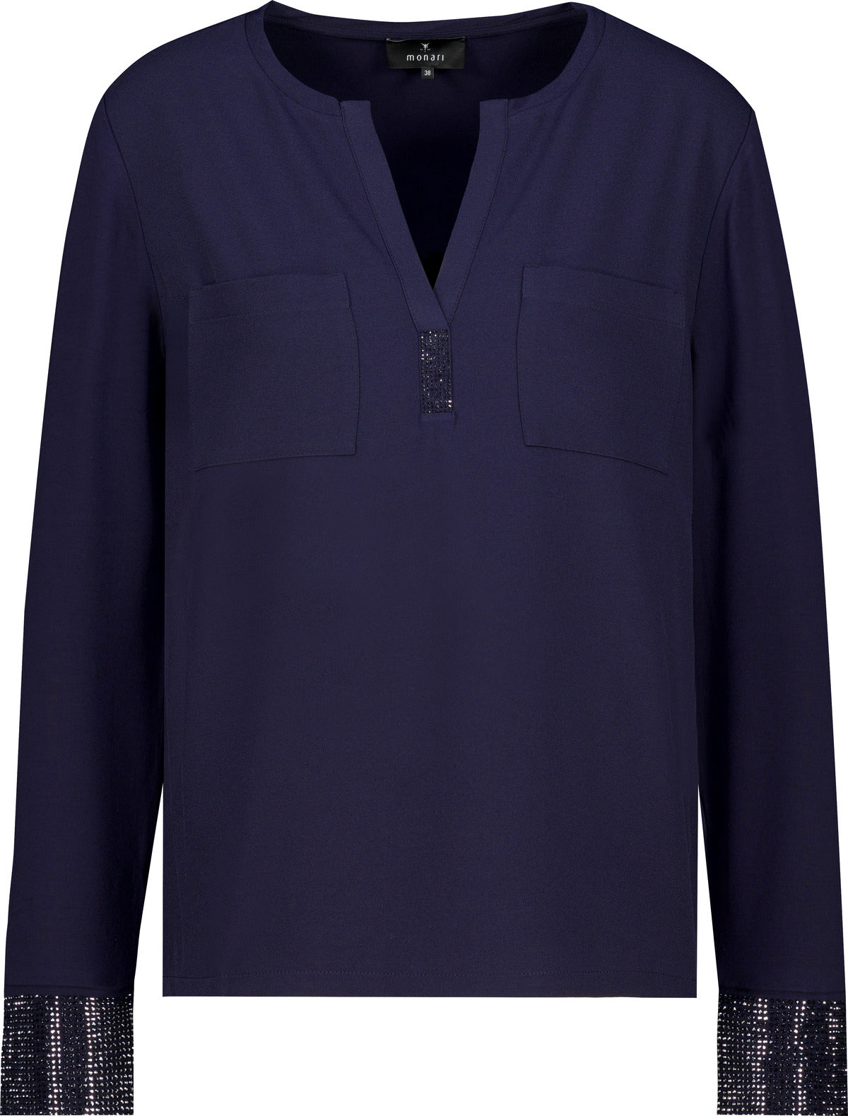 ONLINE EXKLUSIV - Shirtbluse - Strasssteinen