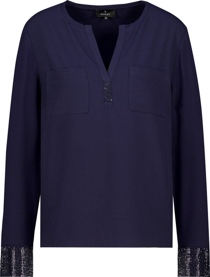 ONLINE EXKLUSIV - Shirtbluse - Strasssteinen