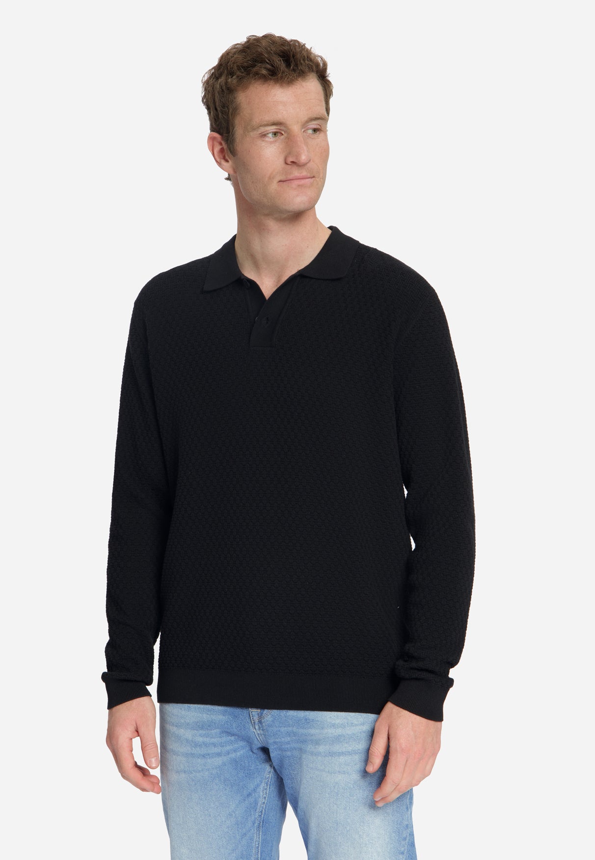 Pullover - Polokragen