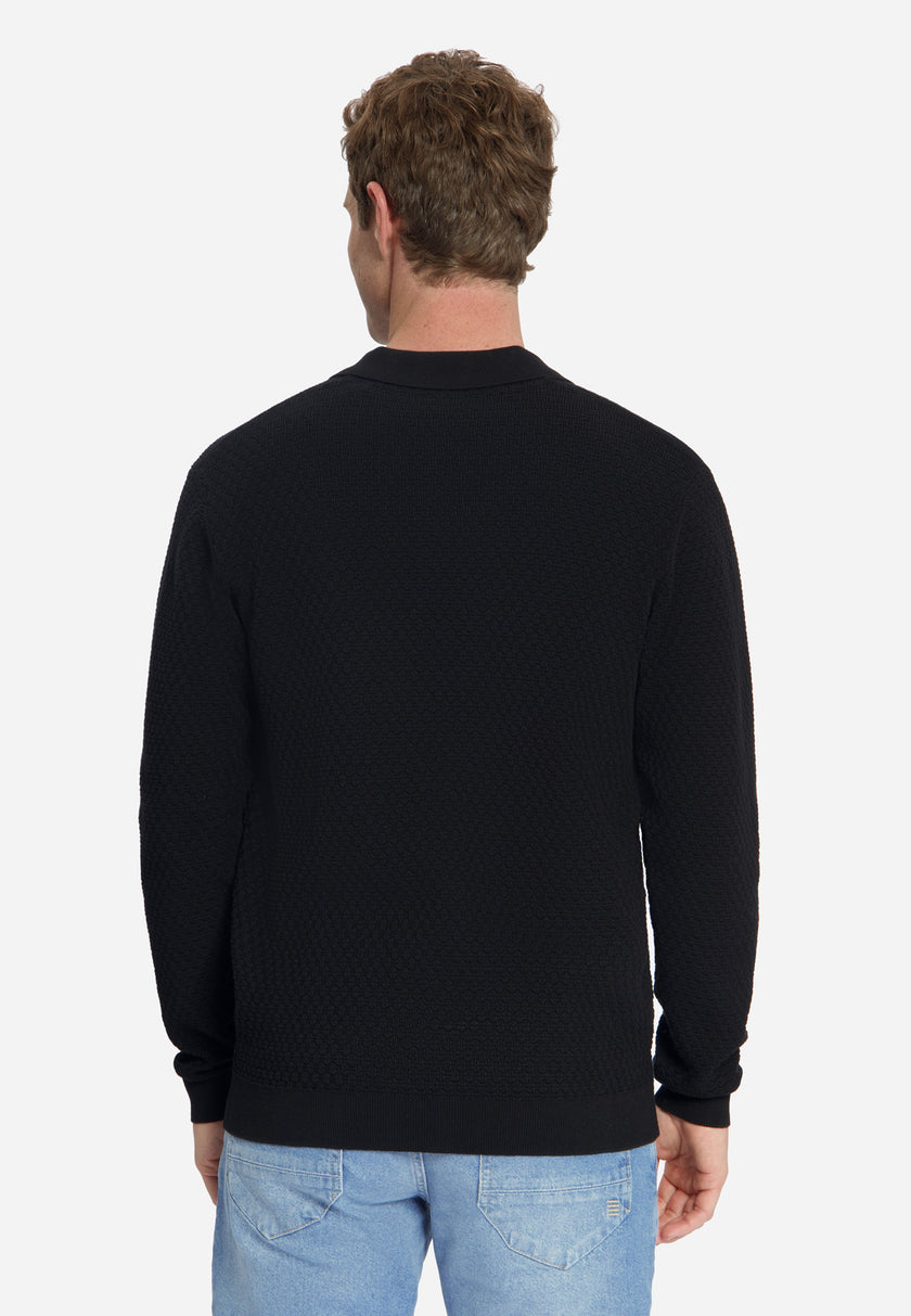 Pullover - Polokragen