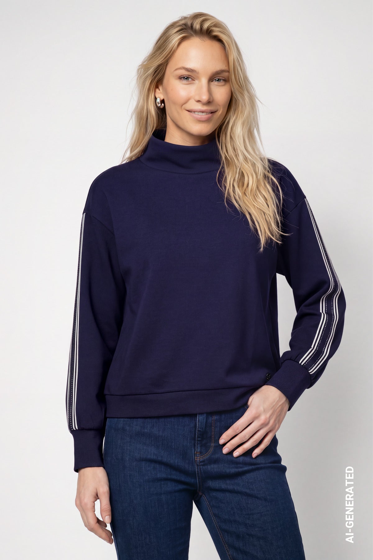 Sweatshirt - Streifen