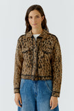 Strickjacke - Animalprint