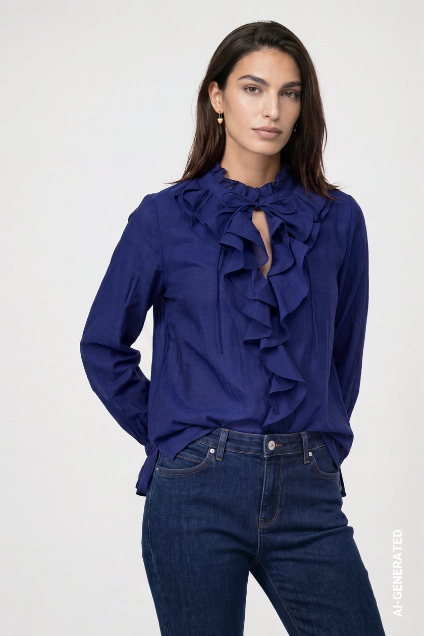 Bluse - Volants