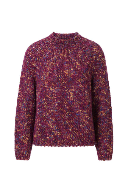 Multicoloured Mock Neck