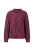 Multicoloured Mock Neck