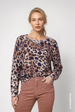 Strickpullover - Leopardenmuster
