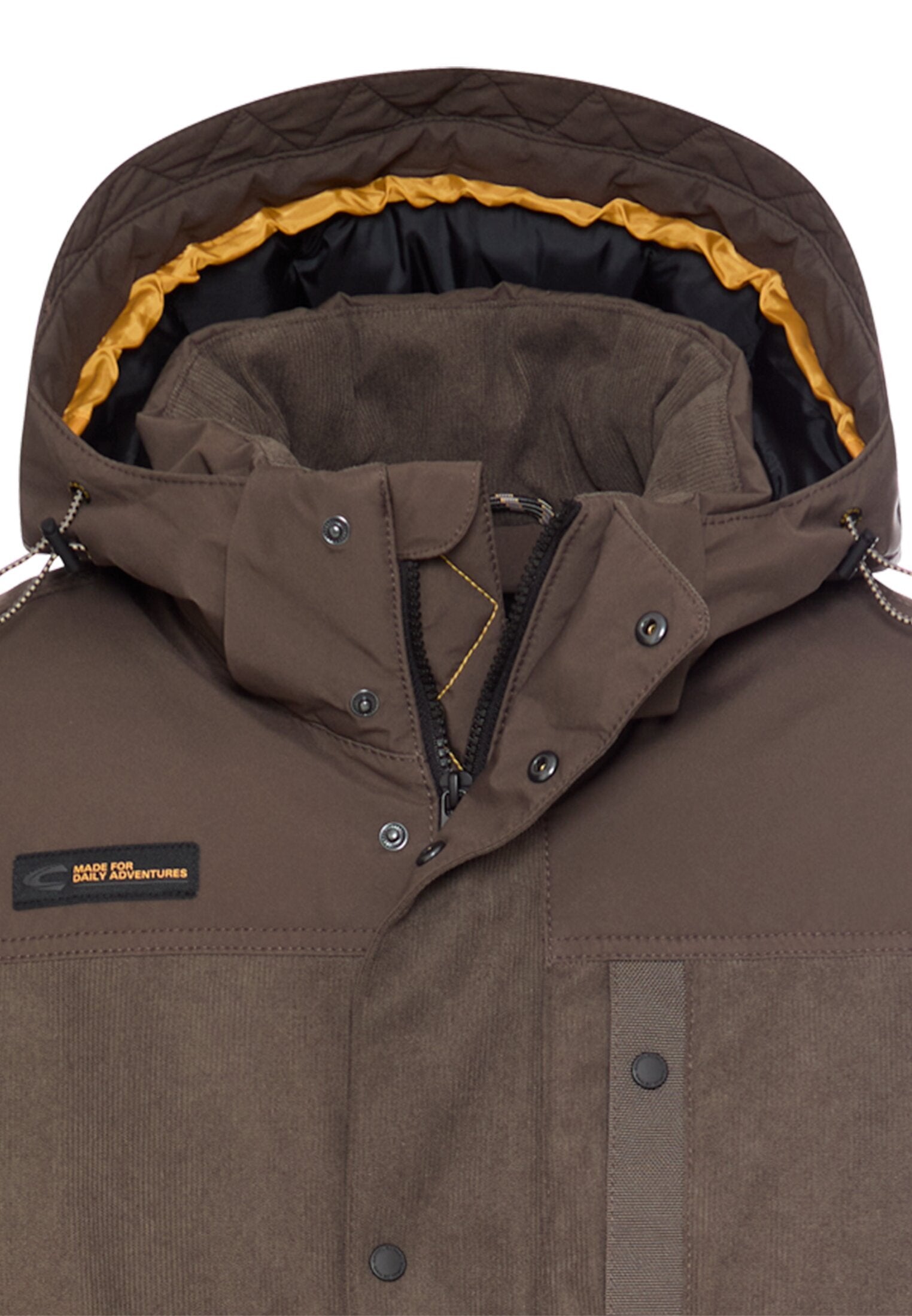 Cordjacke - Kapuze