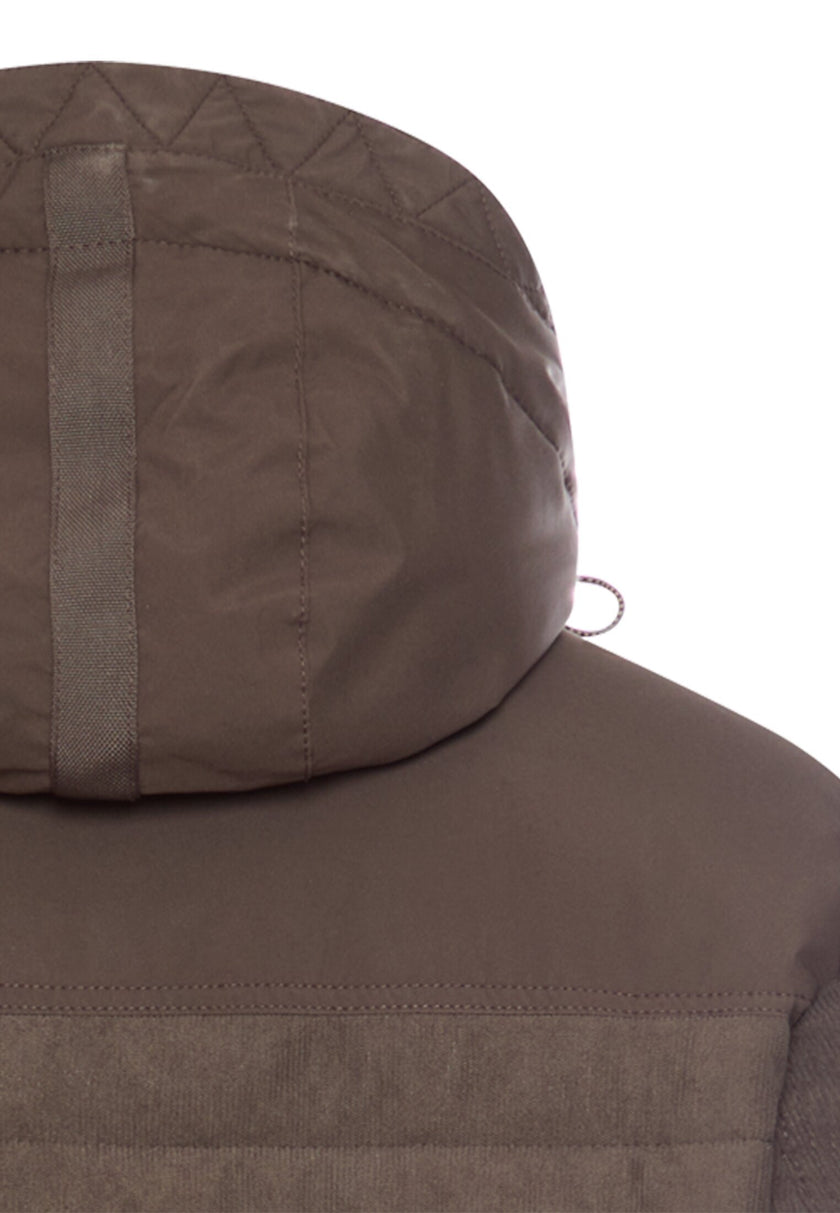 Cordjacke - Kapuze