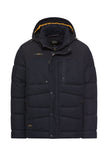 Cordjacke mit abnehmbarer Kapuze