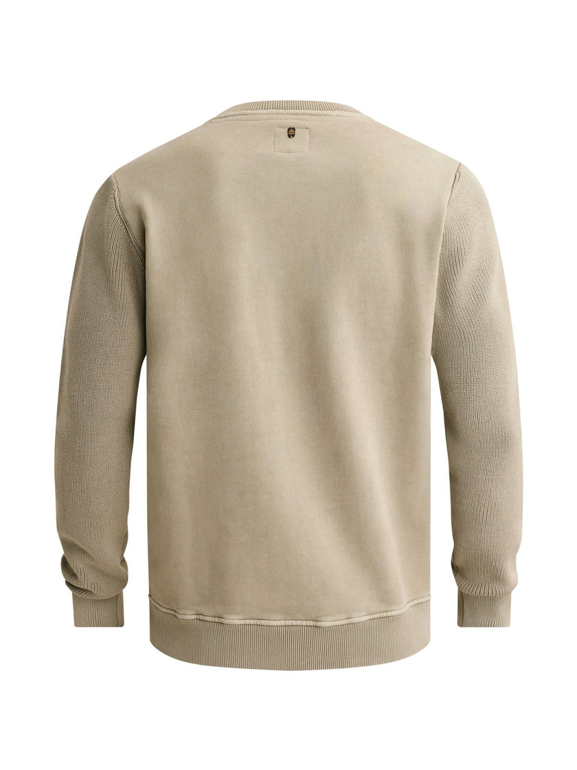 Pullover - Materialmix