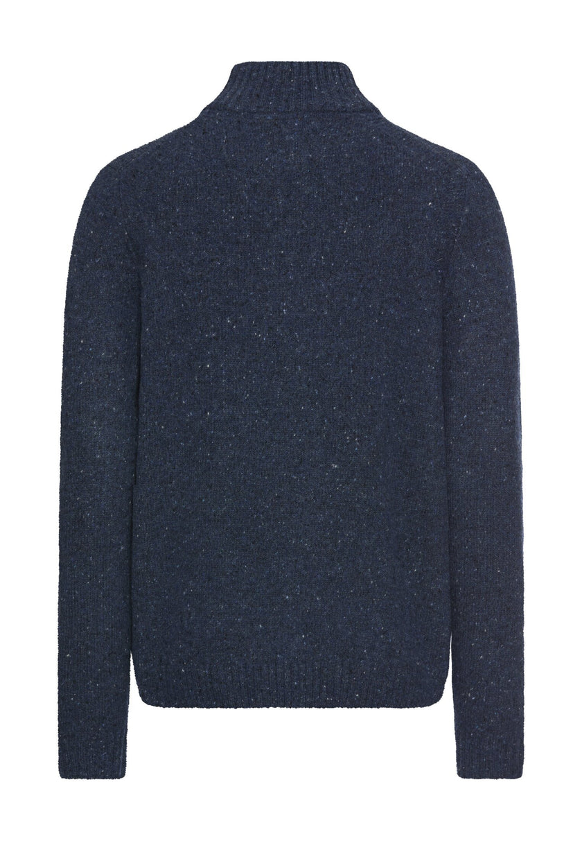 Strickpullover - Stehkragen