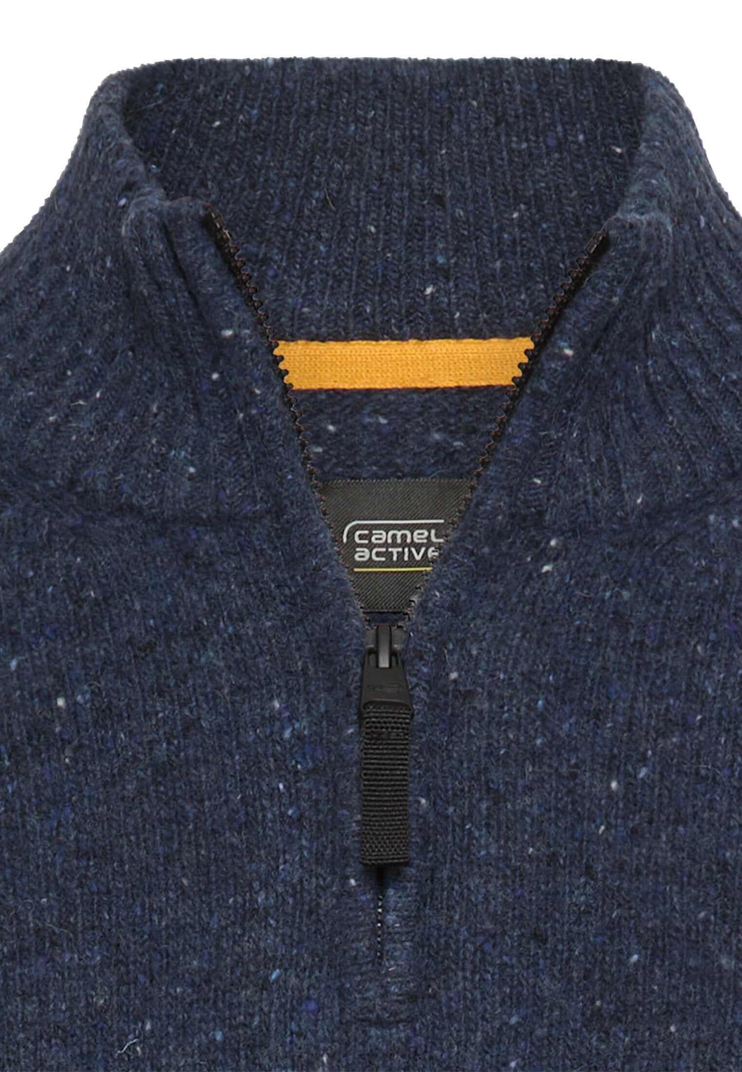 Strickpullover - Stehkragen