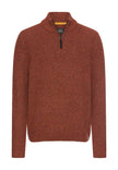 Strickpullover mit Stehkragen
