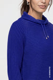 Pullover -Rippenstruktur