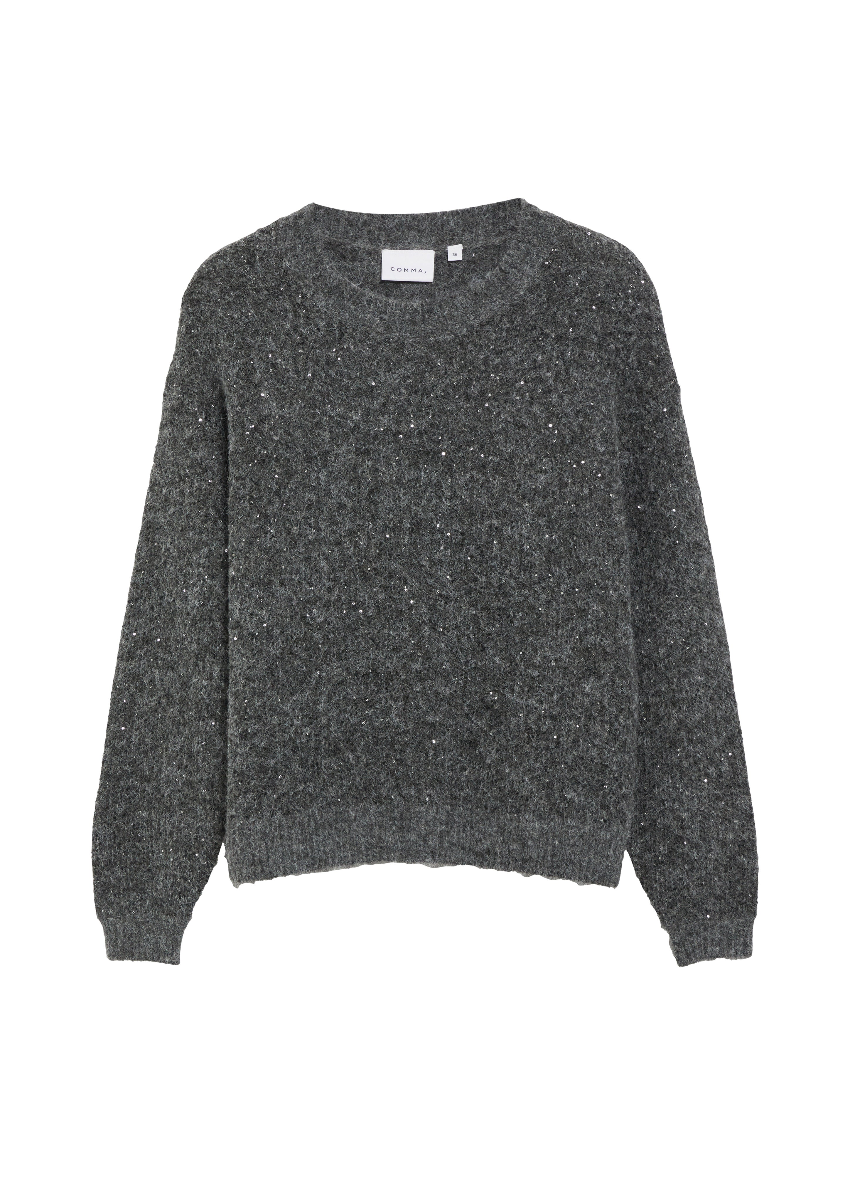 Strickpullover - Pailletten