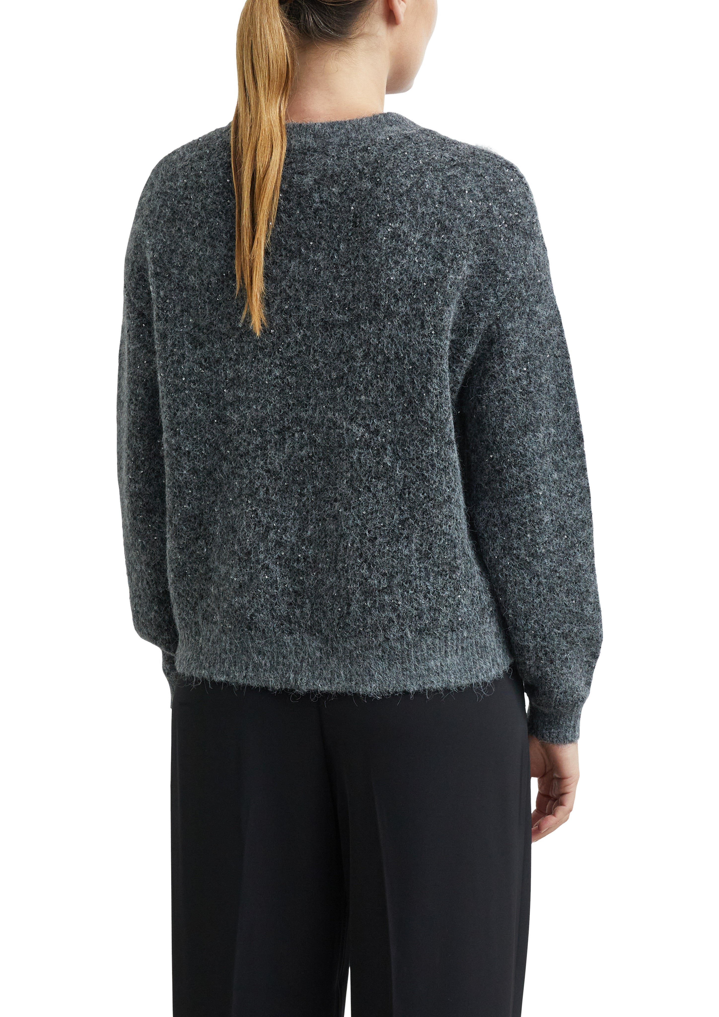 Strickpullover - Pailletten