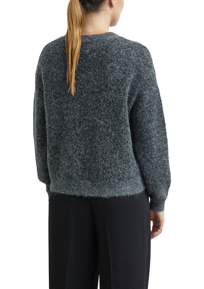 Strickpullover - Pailletten
