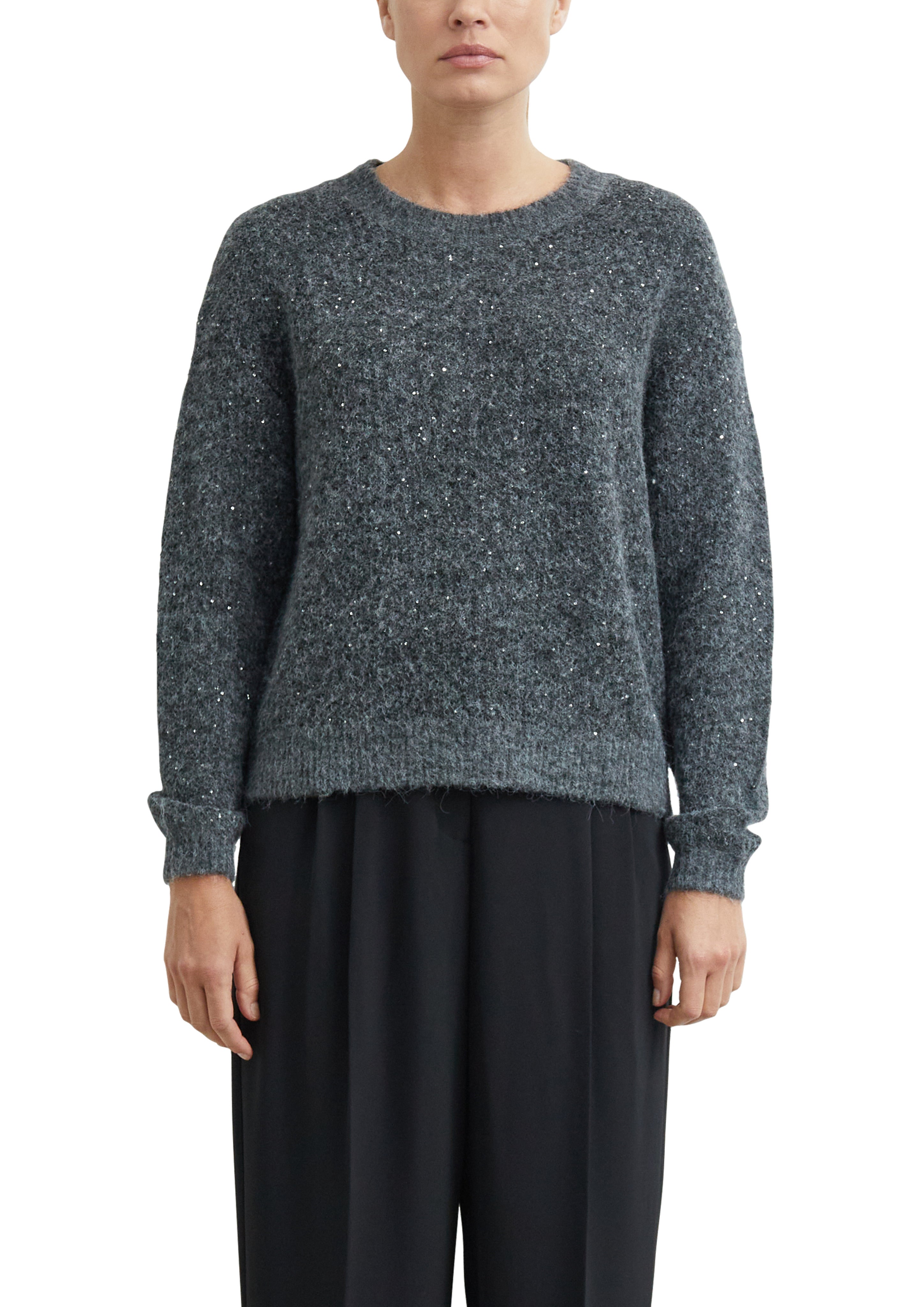 Strickpullover - Pailletten