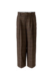 Bundfaltenhose - Cropped