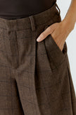 Bundfaltenhose - Cropped