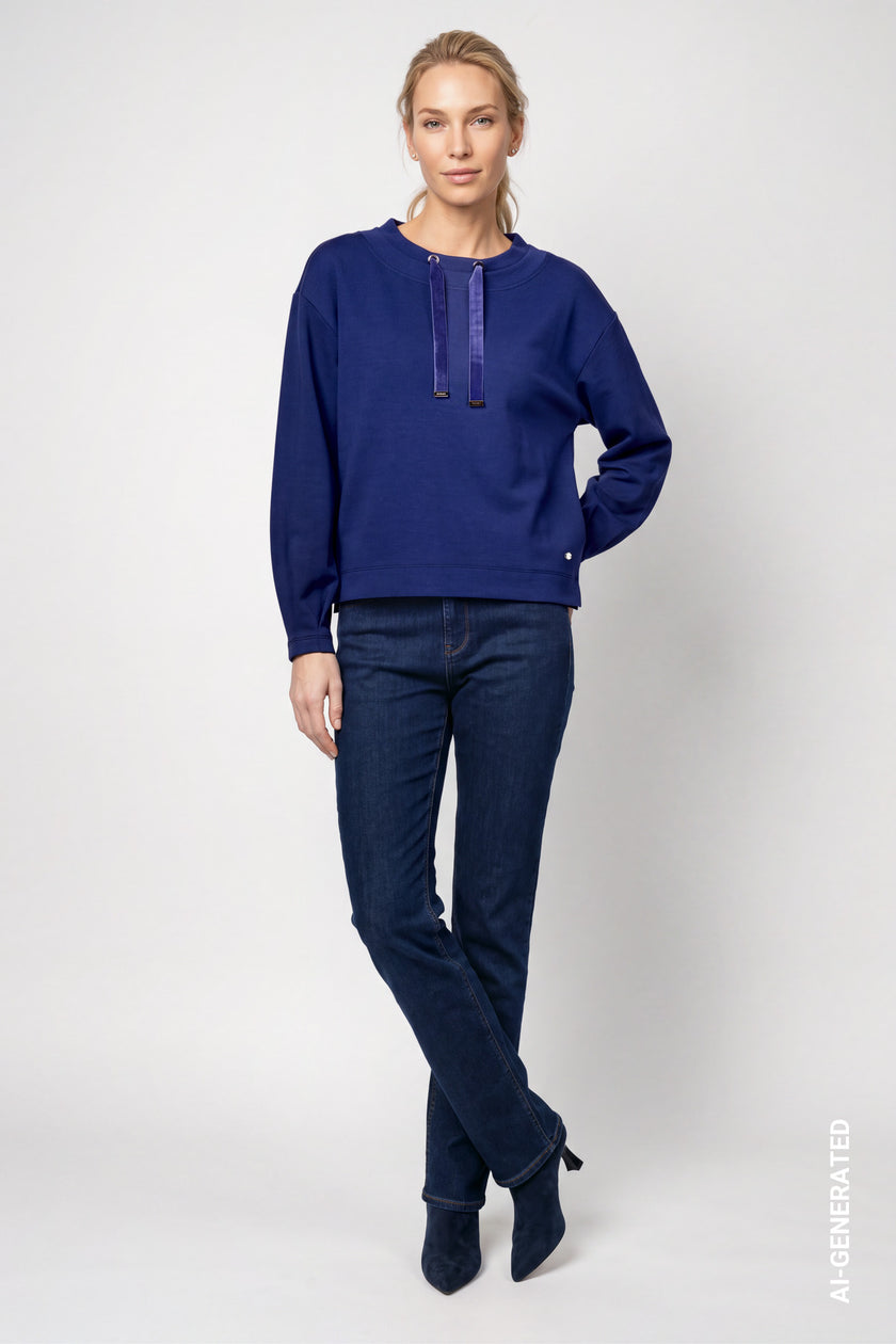 Sweatshirt -Bindeband