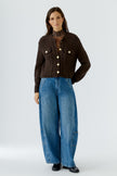 Strickjacke - Grobstrick
